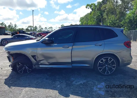 2020 BMW X3 M Competition z USA, uszkodzony, nr VIN 5YMTS0C05L9B83764